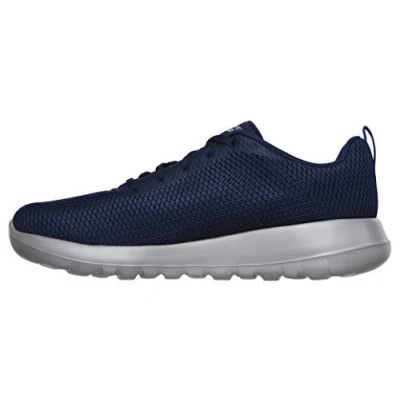 Image of Skechers Men&#039;s Go Walk Max Sneaker, Navy Gray, 11.5 UK