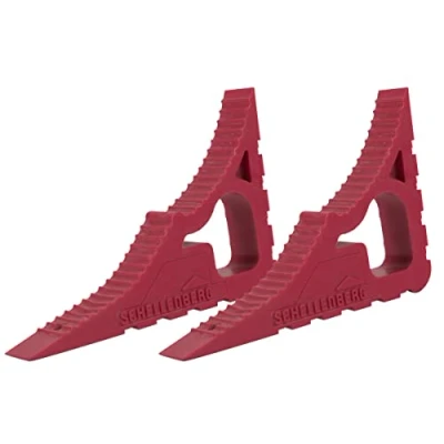Image of Schellenberg 66364 Window and Door Stop Pack of 2 Pink