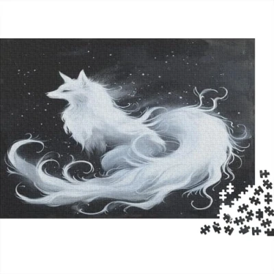 Image of Fox 1000 Piece Jigsaw Puzzles for Adults Educational Game Challenge Toy Pieces 1000pcs (75x50cm)