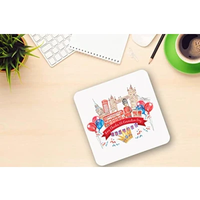Image of King Charles III Mug And Coaster Coronation Commemorative Memorabilia Souvenir Tea Gift Set