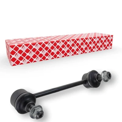 Image of KD3128170 Anti roll bar link FEBI BILSTEIN 48125 Rear Axle Right 149,5mm M10 x 1,25 with nuts Steel MAZDA: CX 5 I, 6 Saloon, 3 Hatchback