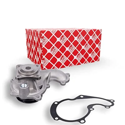Image of 7G9Q8501AA, XS4J8591AC, XS4J8591DB Water pump FEBI BILSTEIN 19644 Cast Aluminium with seal bolts/screws Metal FORD: Focus 2, MONDEO 4 Turnier