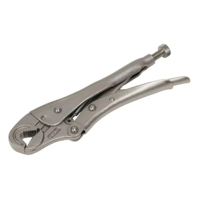 Image of Sealey Premier Locking Pliers Round Jaws 195mm 0 35mm Capacity