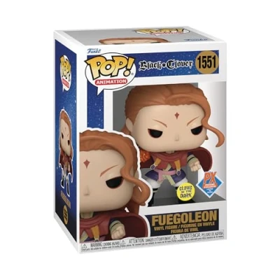 Image of Funko Pop! Animation: Black Clover Fuegoleon (Glow in The Dark) Previews Exclusive Vinyl Figure