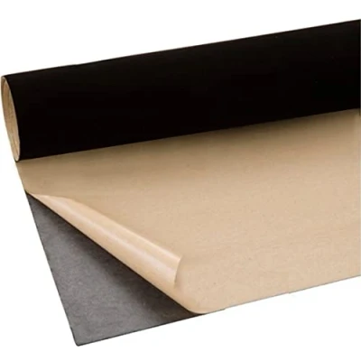 Image of Self Adhesive Black Velvet Flocking Liner Peel Stick Fabric Roll for Jewelry Box Drawer DIY Project 17.3 x 78.7 Inches
