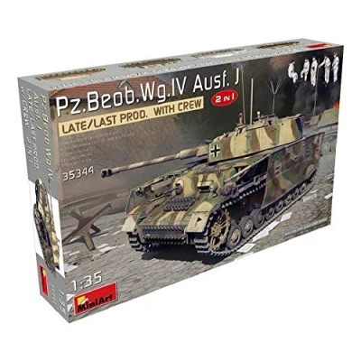 Image of Miniart MIN35344 1:35 Pz.Beob.Wg. IV Ausf J Late 2in1 w/Crew