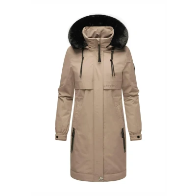 Image of Navahoo Kaltwetterretter Parka, Women&#039;s, Size: 6XL, Taupe grey