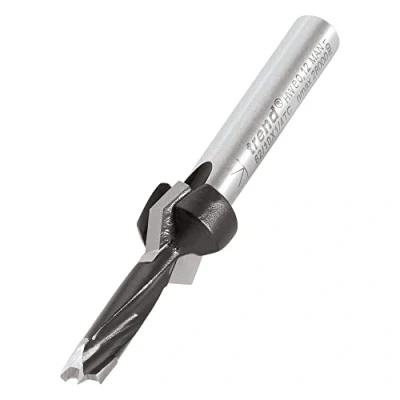 Image of Trend Professional Drill Countersink Counterbore Router Cutter Bit, 1/4 Inch Shank, 12mm Cut Diameter &amp; 20mm Length, Tungsten Carbide Tipped, 62/10X1/4TC