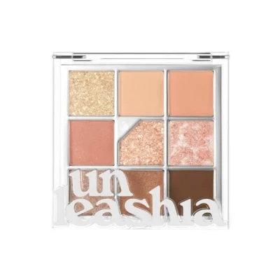 Image of UNLEASHIA Glitterpedia Eye Palette NO.3 All of Coralpink