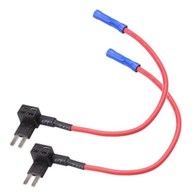 Image of 2x Micro2 Piggyback Add A Circuit Blade Fuse Holder For Micro 2 Fuses Auto Electrical