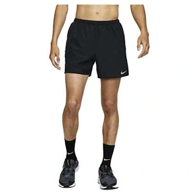 Image of Nike CZ9062 M NK DF Challenger Short 5BF Shorts Mens Black/Reflective silv 2XL