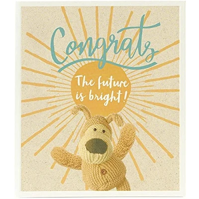 Image of Boofle UK Greetings Congratulations Card Congrats Celebration