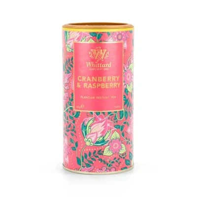 Image of Whittard Cranberry &amp; Raspberry Flavour Instant Tea 450g