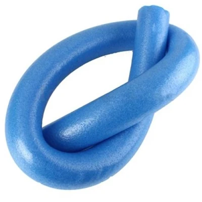 Image of Porfeet Pool Noodle, Flexible Fun Swimming Foam Water Hollow Noodle Kids Adult Float Swim Aid Blue