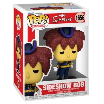 Image of Funko POP! TV: Simpsons Sideshow Bob the Collectable Vinyl Figure Gift Idea Official Merchandise Toys for Kids &amp; Adults TV Fans Model Collectors and Display