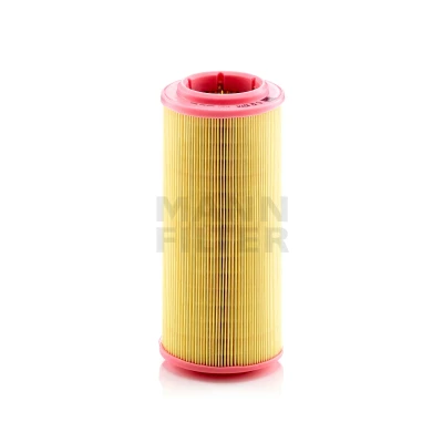 Image of 6N0129620, 6N0129620A, 8Z0129620 Air Filter MANN C 12 107/1 263mm 119mm Insert VOLKSWAGEN: Lupo / 3L, Polo III Hatchback, AUDI: A2