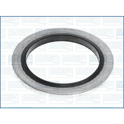 Image of 652543, 652554 Oil Drain Plug Gasket AJUSA 00545800 VAUXHALL: Astra Mk5, ZAFIRA Mk3, Mk6, ALFA ROMEO: Giulia Saloon, 166, 159 Sportwagon