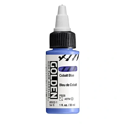 Image of Golden : High Flow Acrylic Paint 30ml (1oz): Cobalt Blue S8