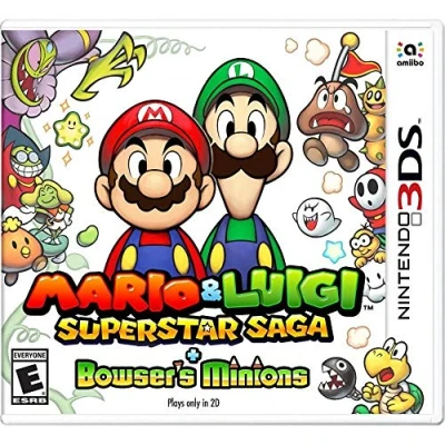 Image of Mario &amp; Luigi Superstar Saga + Bowser&#039;s Minions Nintendo 3DS