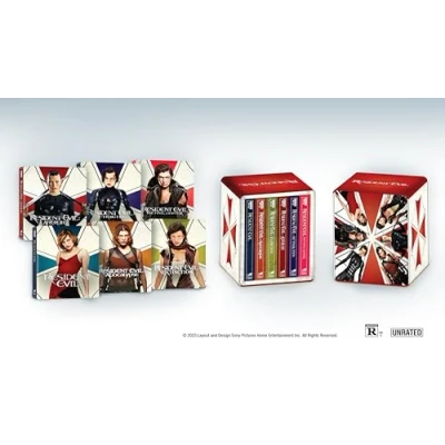 Image of Resident Evil Ultra HD Collection UHD/Blu ray (12 Discs) Steelbook + Digital [4K UHD]