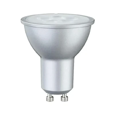 Image of Paulmann 28976 Standard 230V LED Reflector GU10 1 Pack 6.5W 425lm 51mm Aluminium Plastic 2700K Warm White lamp