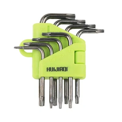 Image of Small Torx Screwdriver Set T5 T6 T7 T8 T9 T10 T15 T20 Security Driver Bits Compatible with MacBook Xbox One Controller PS3 PS4 HDD Computer Repair