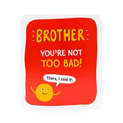 Image of UK Greetings Brother Birthday Card Funny for Him