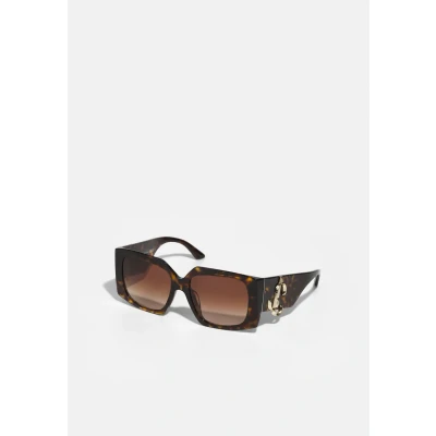 Image of Jimmy Choo Sunglasses, Women&#039;s, Size: 55, Havana