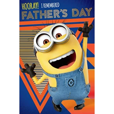 Image of Despicable Me Fathers Day Card for your Father