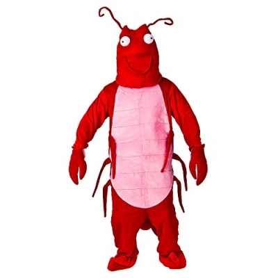 Image of Wicked Costumes Adult Deluxe Lobster Fancy Dress Mascot One Size