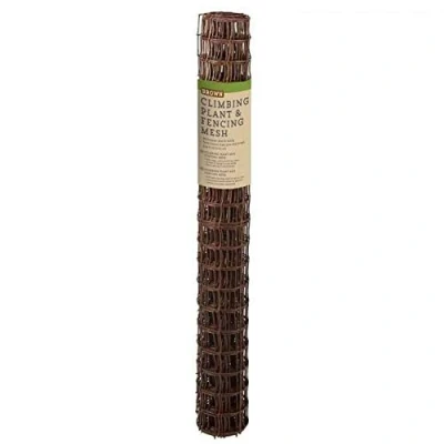 Image of Smart Garden 50mm Brown Climbing Plant &amp; Fencing Mesh (0.5m x 5m)