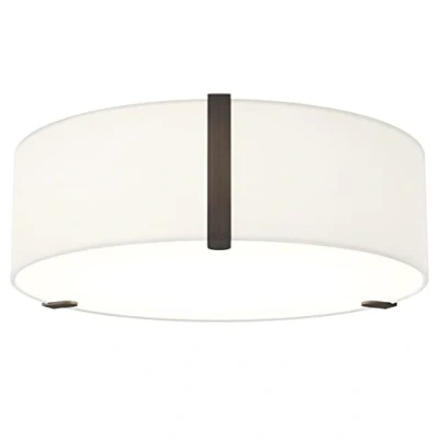 Image of Astro Salina 400, Dimmable Indoor Ceiling Light (White Fabric), Designed in Britain 1463001 3 Years Guarantee