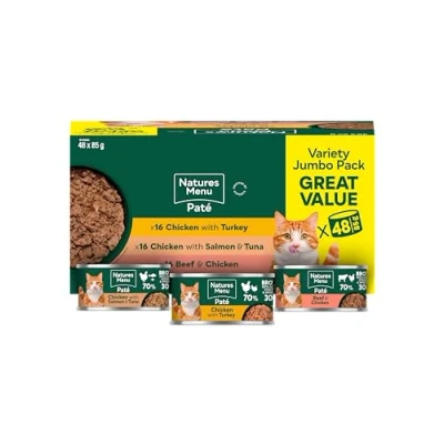Image of Natures Menu Cat Multipack Tins 48x85gm