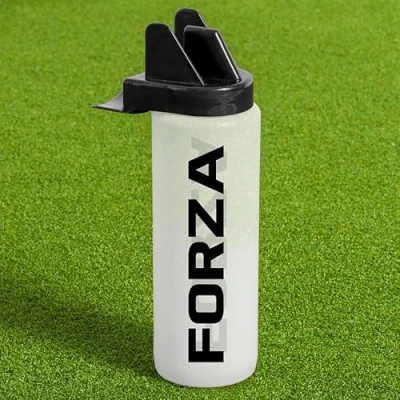 Image of FORZA 1L Team Hygiene Water Bottles BPA Free Sports with Contactless Nozzle Ideal for Teams (Semi Translucent, Pack of 1)