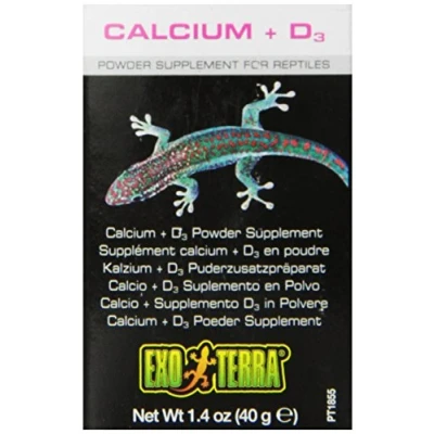 Image of Exo Terra Reptile Calcium and D3 40g