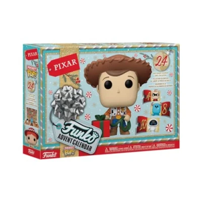 Image of Funko Advent Calendar: Pixar 2024 Collection 24 Days Of Surprise Collectable Vinyl Mini Figures Mystery Box Gift Idea Holiday Xmas for Girls, Boys &amp; Kids