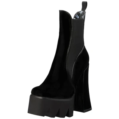 Image of LAMODA Women&#039;s Lumiel Chunky Platform Ankle Boots, UK 5