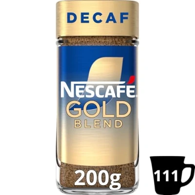 Image of NESCAFÉ Gold Blend Decaff Instant Coffee, 200g