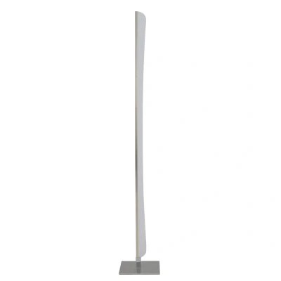 Image of Bones 2 LED Integrated Floor Lamp Chrome 2900 3000K