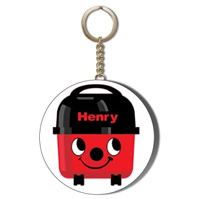 Image of Gift Insanity CARTOON HENRY HOOVER SMILING 58mm KEYRING BOTTLE OPENER