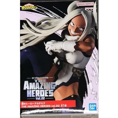 Image of Banpresto Mirko My Hero Academia Action Figure The Amazing Heroes Vol.22 12cm BP19267 Multicoloured