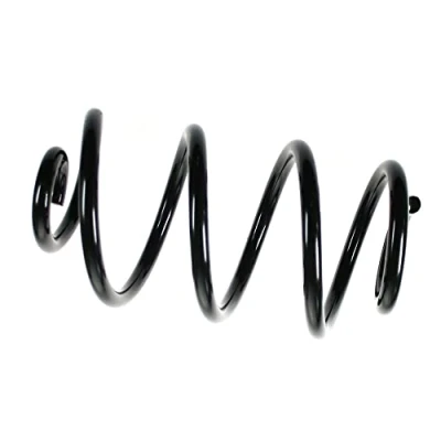 Image of 550204217R, 8200341247, 8200461603, 8200843955 Coil spring SKF VKDL 33128 Rear Axle with constant wire diameter yellow, red without sleeve
