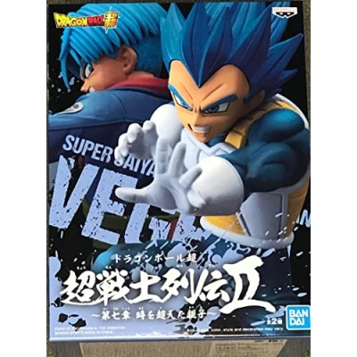 Image of Banpresto DRAGON BALL SSG SS Vegeta Figurine Chosenshiretsuden II 13cm