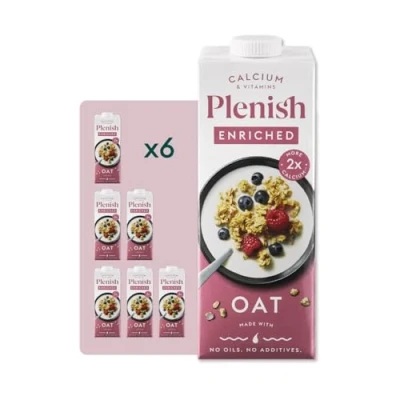 Image of Plenish Organic Enriched Oat Milk 1L (Pack of 6)