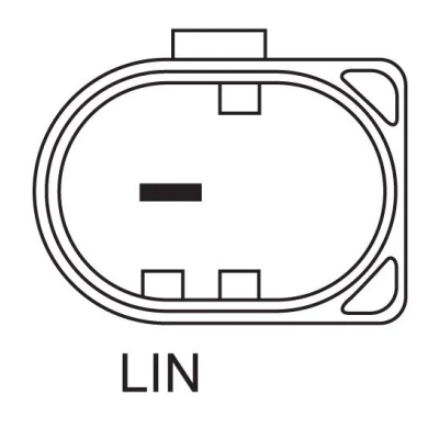 Image of 30659389, 30659701, 31285658 Generator BOSCH 0 986 083 260 14V 120A B+(M8),LIN PL174 excl. vacuum pump 54mm FORD: FOCUS 3, FIESTA 6