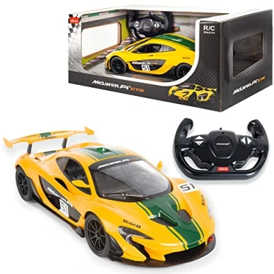 Image of KandyToys 1:14 Scale RC McLaren P1 GTR Sports Car Radio Remote Control Toy