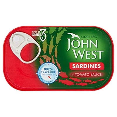 Image of John West Sardines in Tomato Sauce 120g Pack of 12