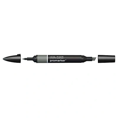 Image of Winsor &amp; Newton 0203377 Professional Marker, Ice Grey 6, Pack of 3