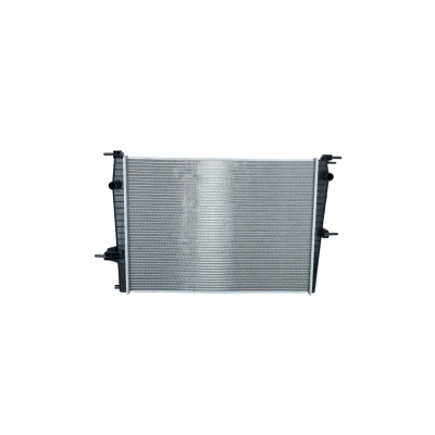 Image of 214100067R Engine radiator NRF 53011 Aluminium 650mm 468mm 16mm Brazed cooling fins RENAULT: MEGANE 3
