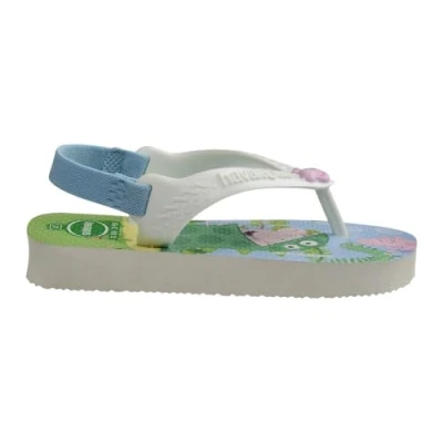 Image of Havaianas Baby Peppa Pig, White, 7C